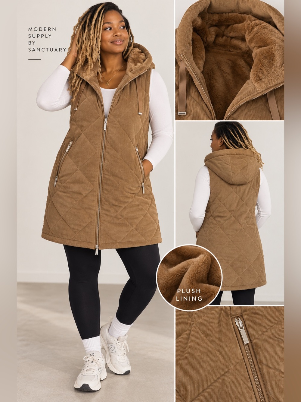 Modern Supply by Sanctuary Reversible Vest
